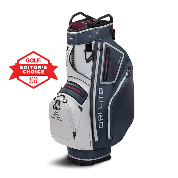 Torba golfowa BIG MAX Dri Lite Tour • Biało-niebieska-merlot