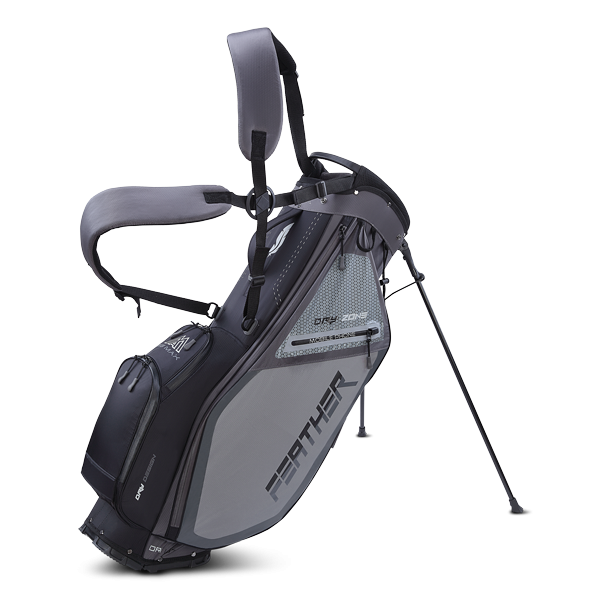Torba stojąca Big Max DRI LITE FEATHER (szaro-czarna)