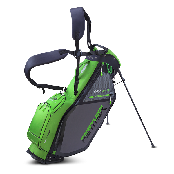 Torba stojąca Big Max DRI LITE FEATHER (limonkowo-grafitowa)