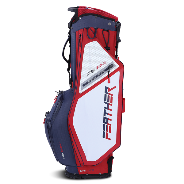 Torba stojąca Big Max DRI LITE FEATHER (granatowo-czerwono-biała)