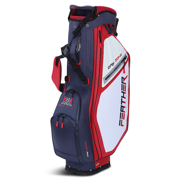 Torba stojąca Big Max DRI LITE FEATHER (granatowo-czerwono-biała)