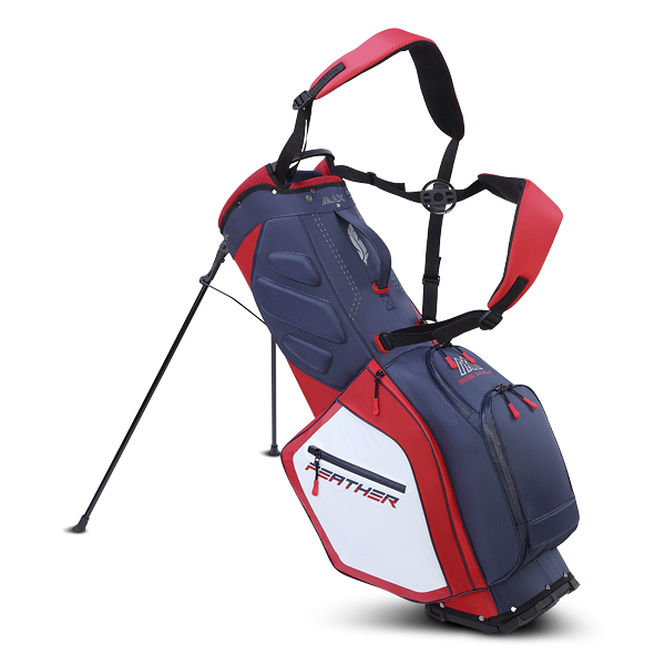 Torba stojąca Big Max DRI LITE FEATHER (granatowo-czerwono-biała)