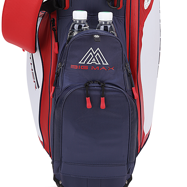 Torba stojąca Big Max DRI LITE FEATHER (granatowo-czerwono-biała)