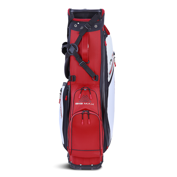 Torba stojąca Big Max DRI LITE FEATHER (czerwono-biało-czarna)