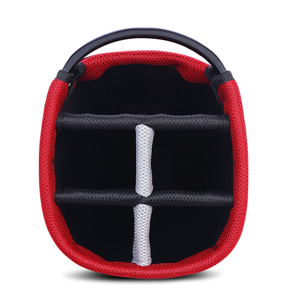 Torba stojąca Big Max DRI LITE FEATHER (czerwono-biało-czarna)