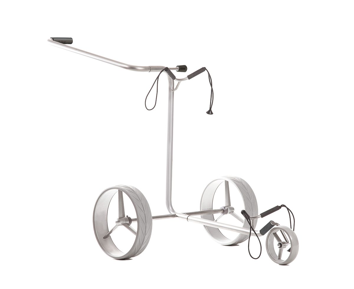 JuStar Silver - manualny wózek golfowy