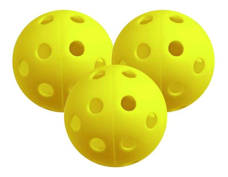 Plastikowe Piłki Longridge • Żółte 6pak