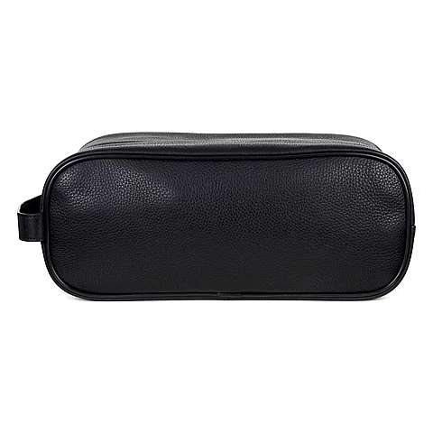 ECCO HADLEY LEATHER SHOEBAG Black
