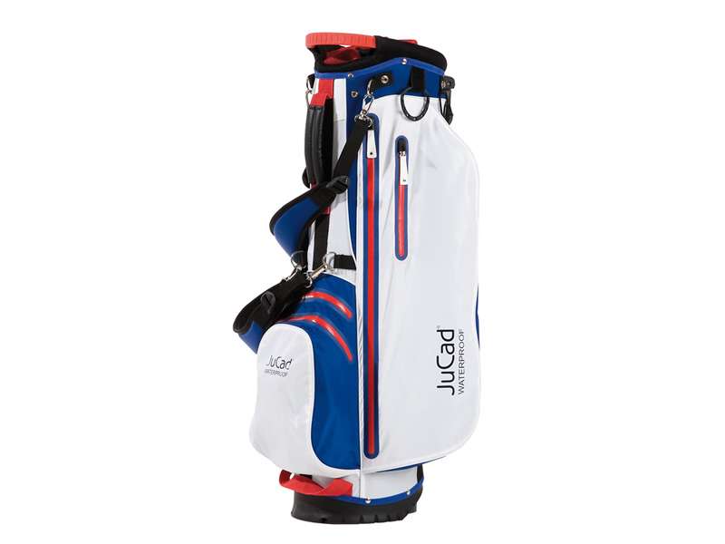 Torba golfowa JuCad Bag 2in1 Waterproof • Blue White Red