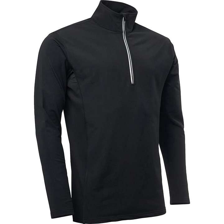 Bluza Abacus Jr ASHBY Halfzip - Czarna