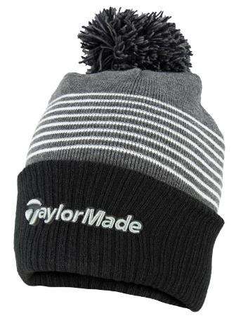 Czapka zimowa Taylormade Bobble Beanie • Czarno - szara