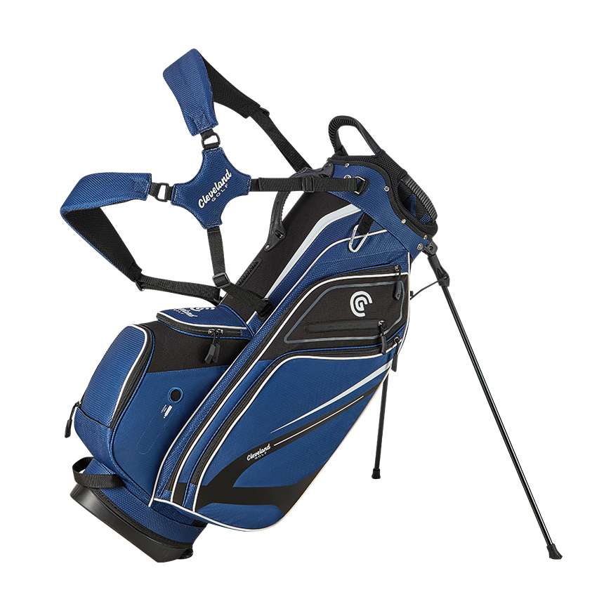 Torba golfowa Cleveland Saturday22 Stand Bag • Granatowo biała