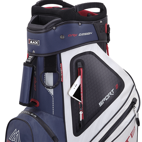 Torba golfowa BIG MAX Dri Lite Sport 2 • Granatowo-srebrna