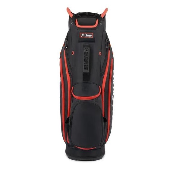 Torba golfowa Titleist Cart Bag 14 • Czarno-czerwona