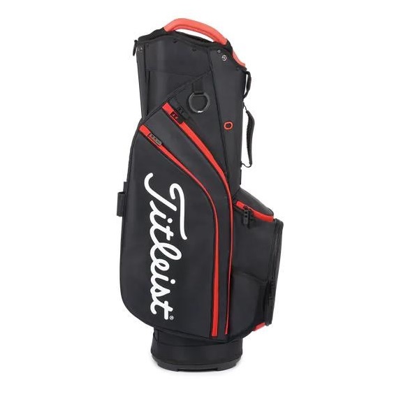 Torba golfowa Titleist Cart Bag 14 • Czarno-czerwona