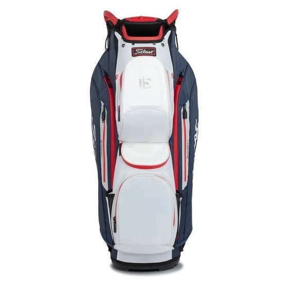 Torba golfowa Titleist Cart Bag 15 • Biało-niebiesko-czerwona