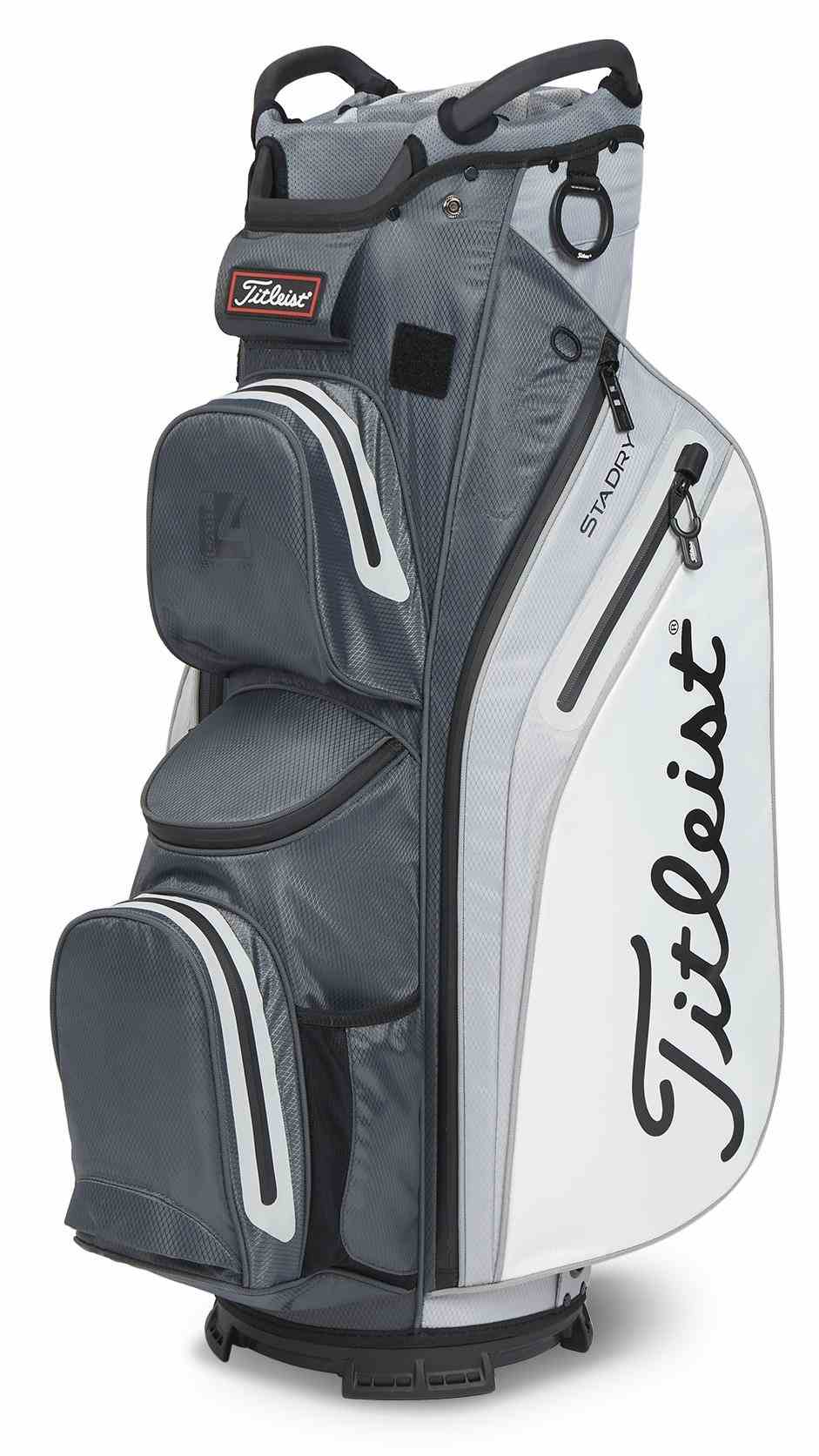 Torba golfowa Titleist StaDry Cart 14 • Szaro-biała