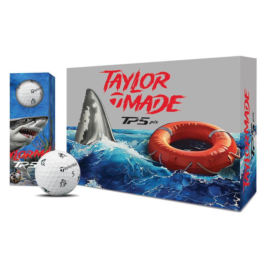 Piłki golfowe Taylormade TP5 pix • Limited Edition Shark