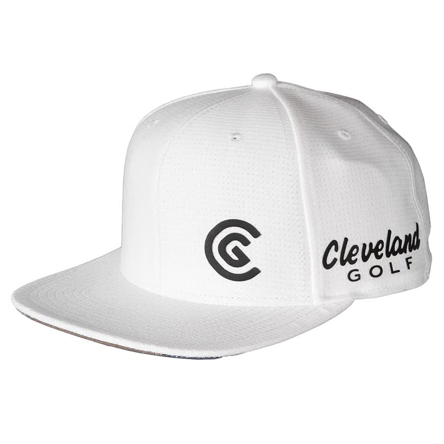 Cleveland Flat Bill Camo Cap • Biała