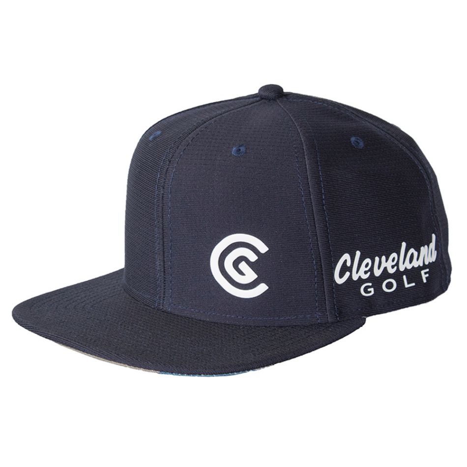 Cleveland Flat Bill Camo Cap • Granatowa