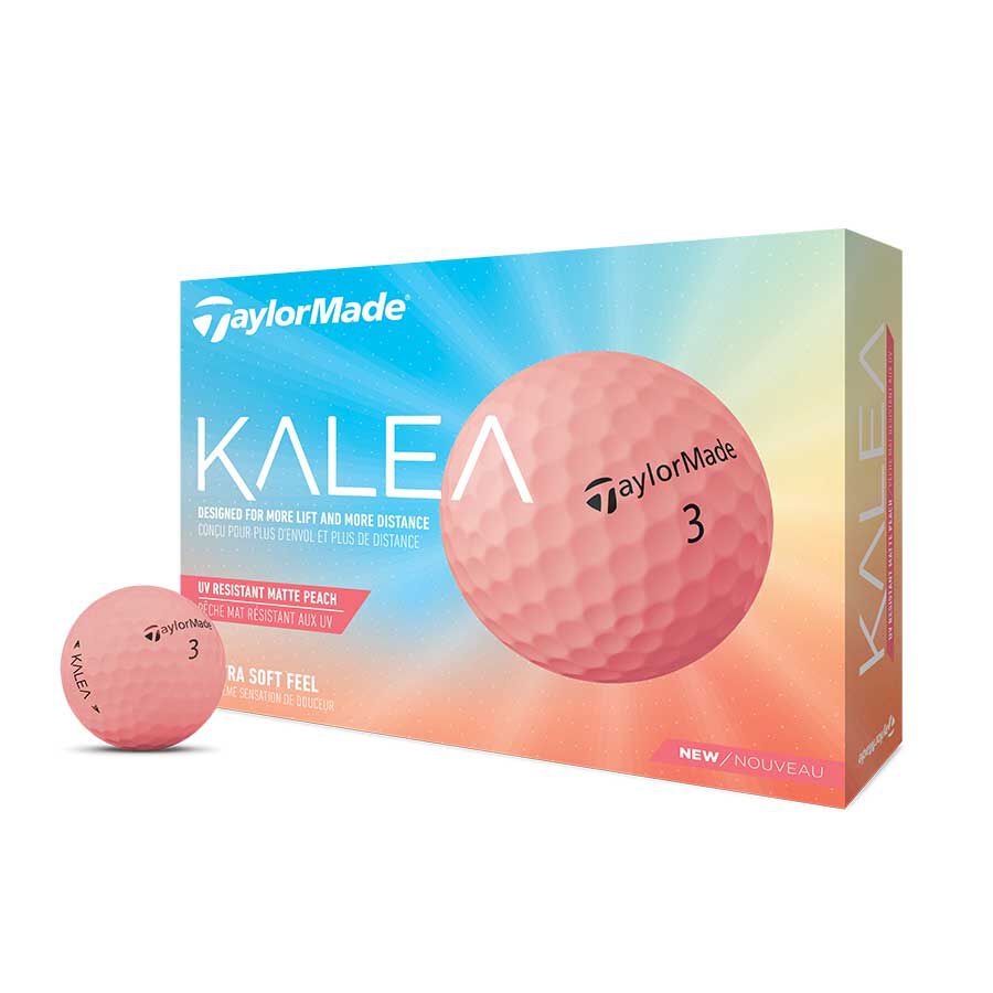 Piłki golfowe Taylormade KALEA • Brzoskwiniowe