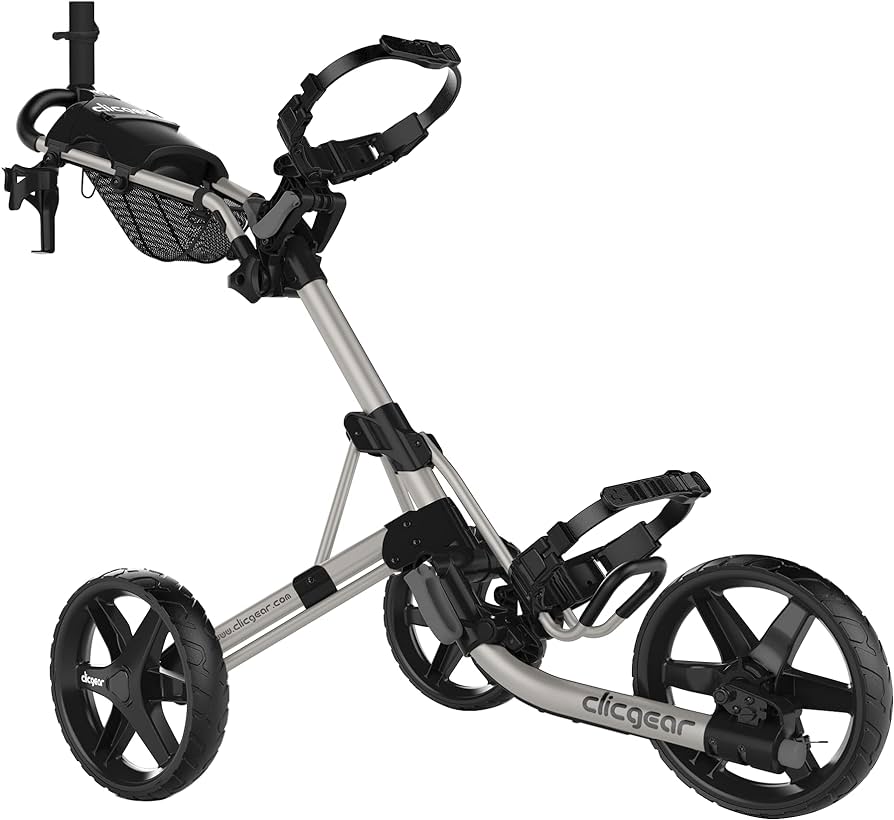 Wózek golfowy Clicgear 4.0 • Srebrny Mat