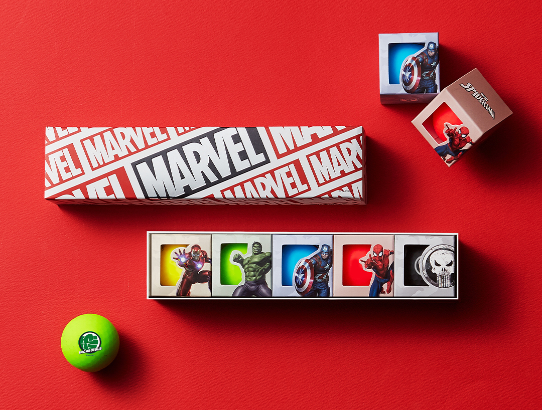 Piłki golfowe Volvik Marvel Set