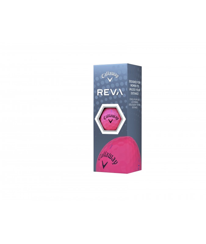 Piłki golfowe Callaway REVA • Różowe