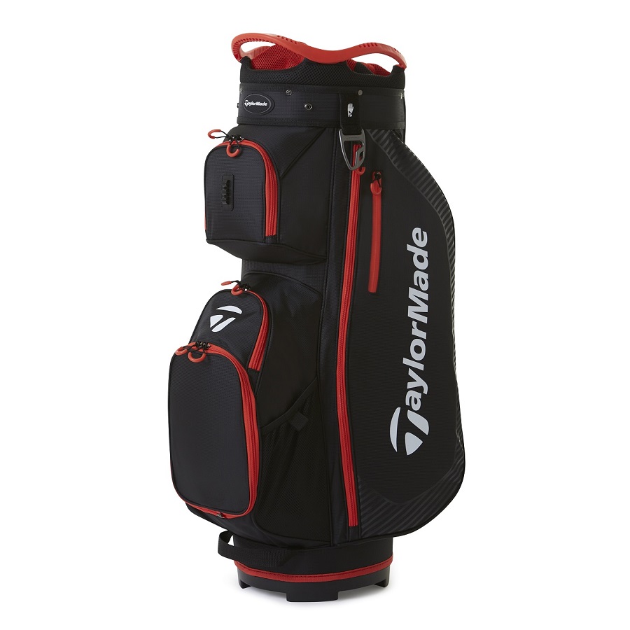 TaylorMade Pro Cart Bag • Black Red