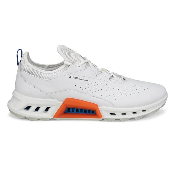 ECCO M GOLF BIOM C4 • White Mazarine Blue