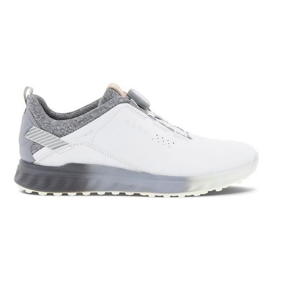 ECCO W GOLF S-THREE BOA • White Silver Grey