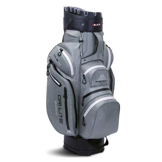 Torba golfowa BIG MAX Dri Lite SILENCIO 2 • Szaro czarna