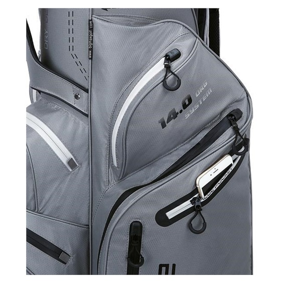 Torba golfowa BIG MAX Dri Lite SILENCIO 2 • Szaro czarna