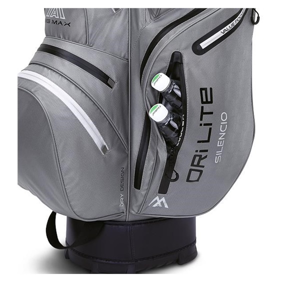 Torba golfowa BIG MAX Dri Lite SILENCIO 2 • Szaro czarna