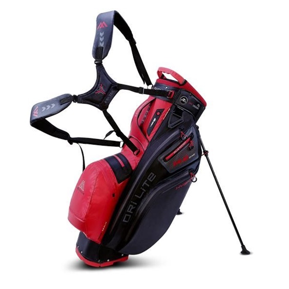 Torba golfowa Big Max Dri Lite 2 • Czarno czerwona