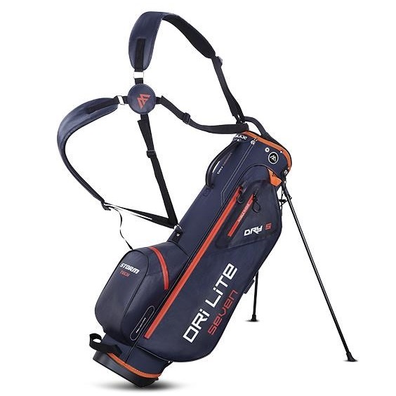 Torba golfowa BIG MAX Dri Lite Seven G • Granatowo pomarańczowa