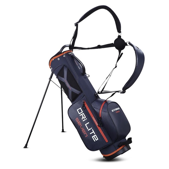 Torba golfowa BIG MAX Dri Lite Seven G • Granatowo pomarańczowa