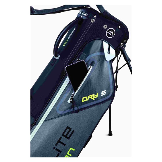 Torba golfowa BIG MAX Dri Lite Seven G • Czarno szaro limonkowa