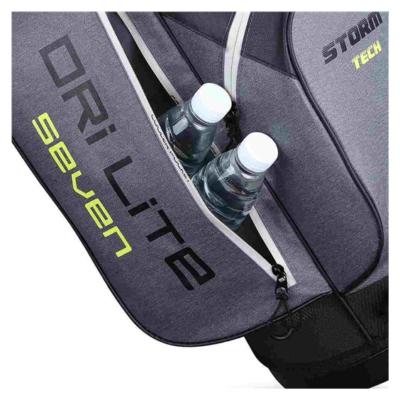 Torba golfowa BIG MAX Dri Lite Seven G • Czarno szaro limonkowa