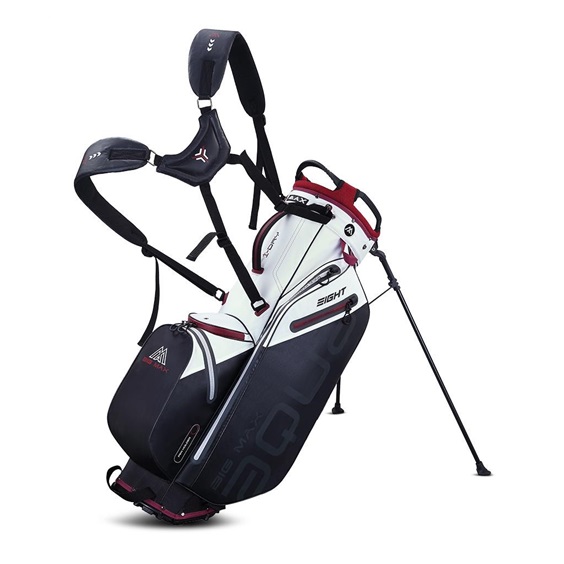 Torba golfowa BIG MAX Aqua Eight G • Biało czarna
