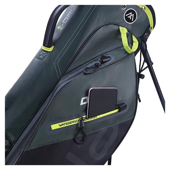 Torba golfowa BIG MAX Aqua Seven G • Zielono czarno limonkowa