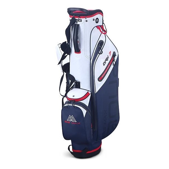 Torba golfowa BIG MAX Aqua Seven G • Biało granatowo czerwona