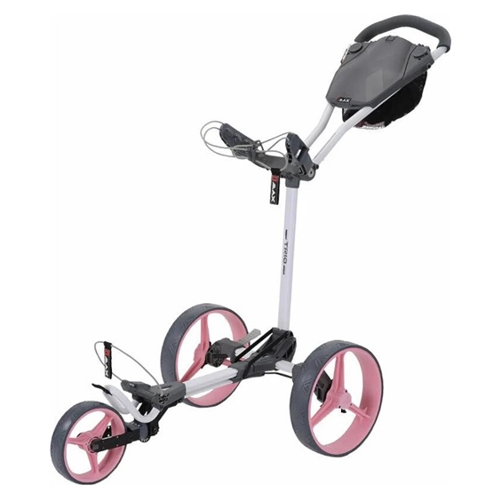 Wózek golfowy Big Max Blade Trio • Biało - różowy