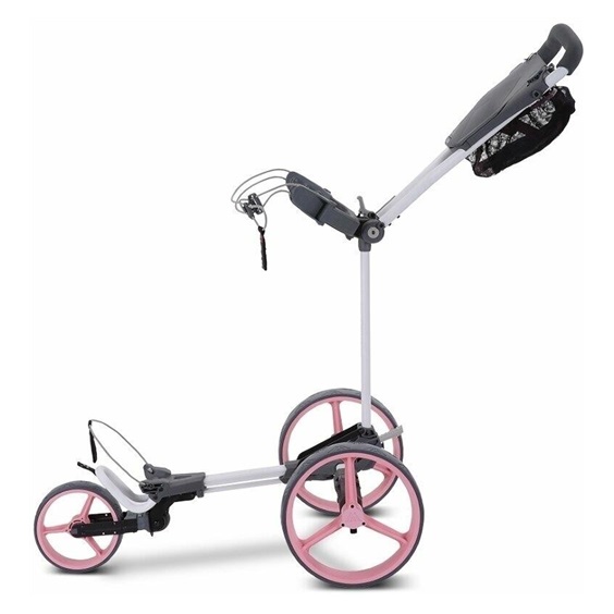 Wózek golfowy Big Max Blade Trio • Biało - różowy