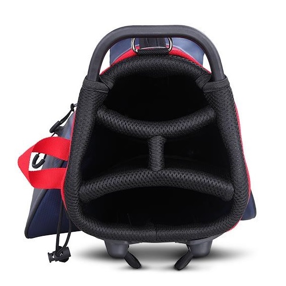 Torba golfowa BIG MAX Dri Lite Seven G • Biało granatowo czerwona