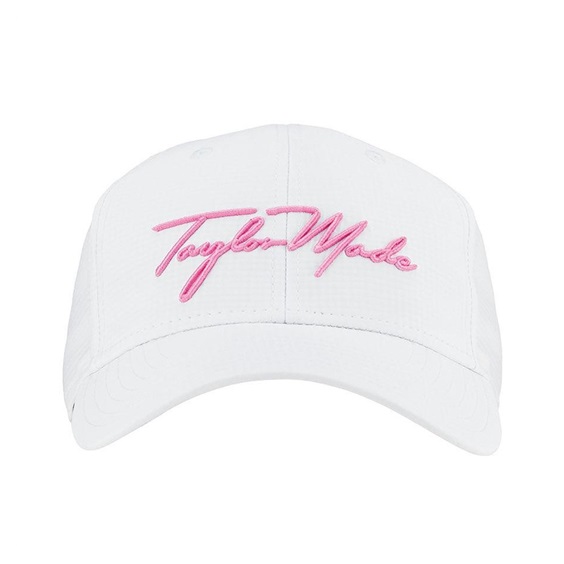 Czapka TaylorMade Script Seeker • Biało różowa