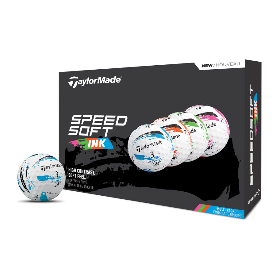 Piłki golfowe Taylormade SpeedSoft INK • Multicolor