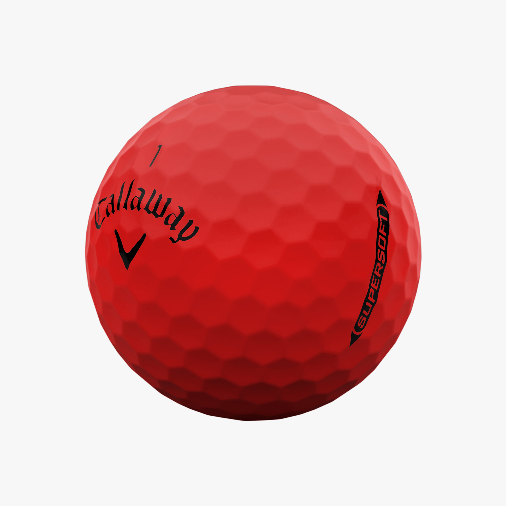 Piłki golfowe Callaway Supersoft • Czerwony Mat 2025