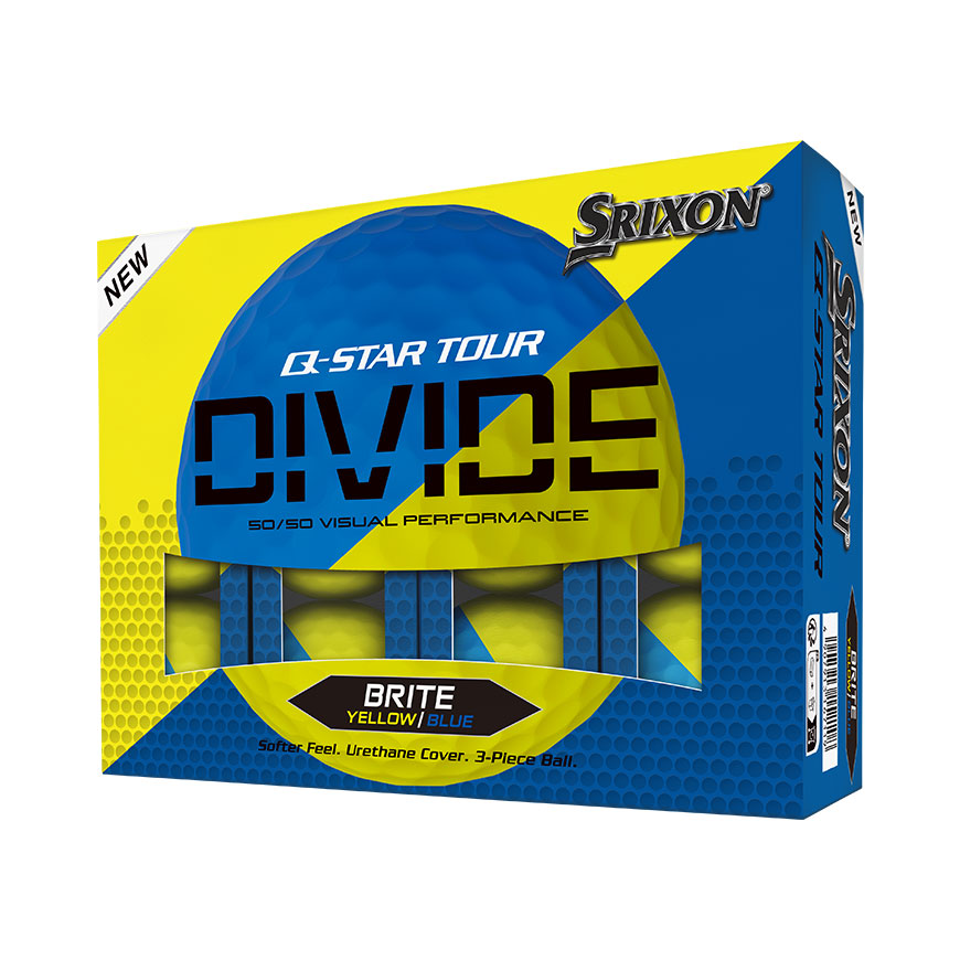 Piłki golfowe Srixon Q-Star Tour Divide • Niebieskie